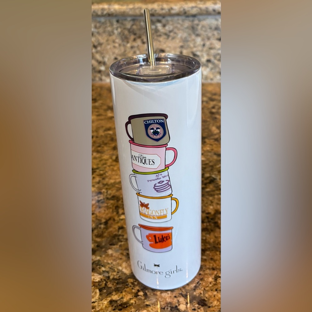 Gilmore Girls Tumbler with Straw